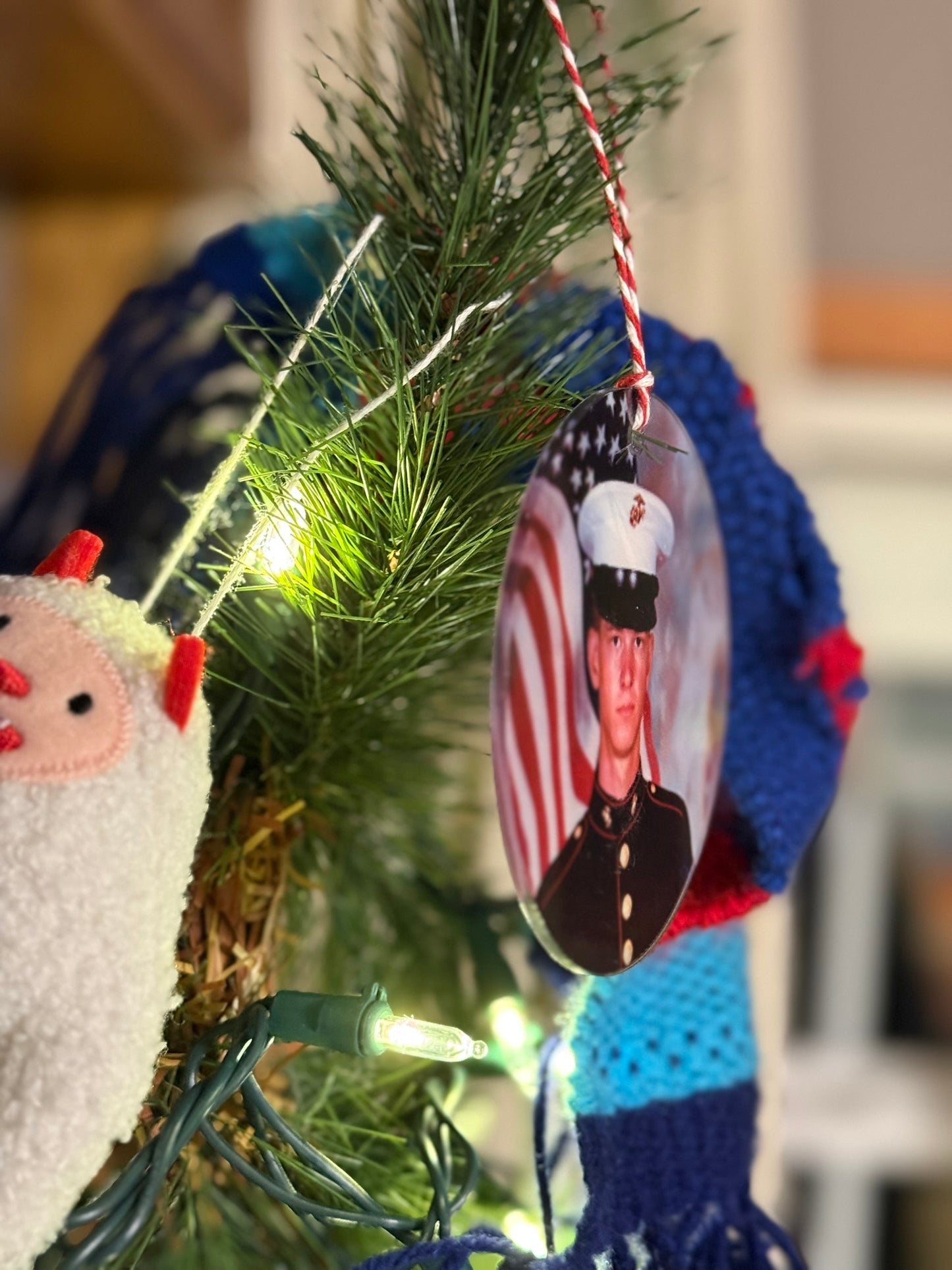 Color Photo Ornament