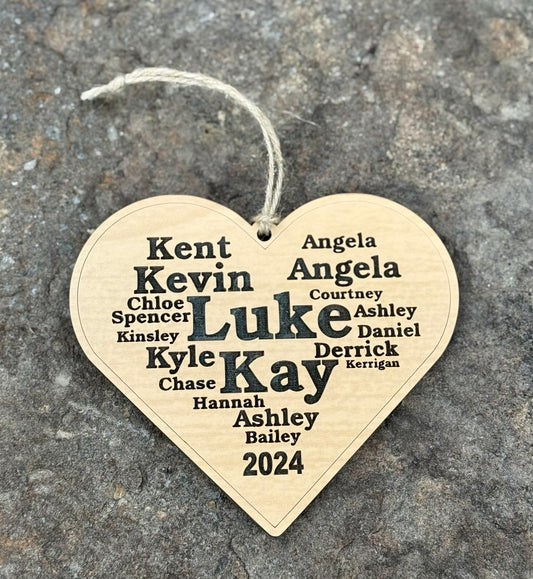 Personalized Name Ornament